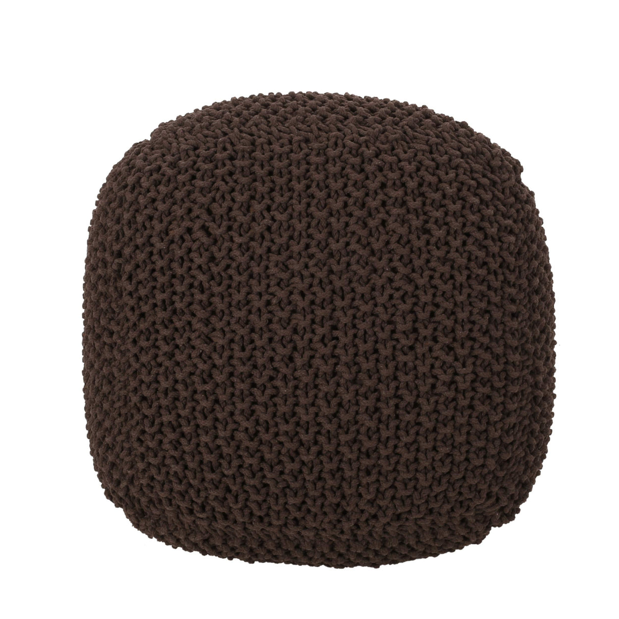 Home Pouf, Brown