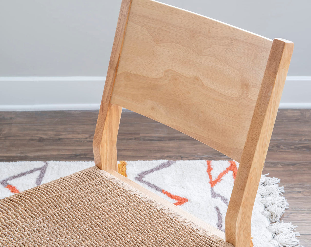 Modern Natural Wood Syracuse Dining, Five Piece Set