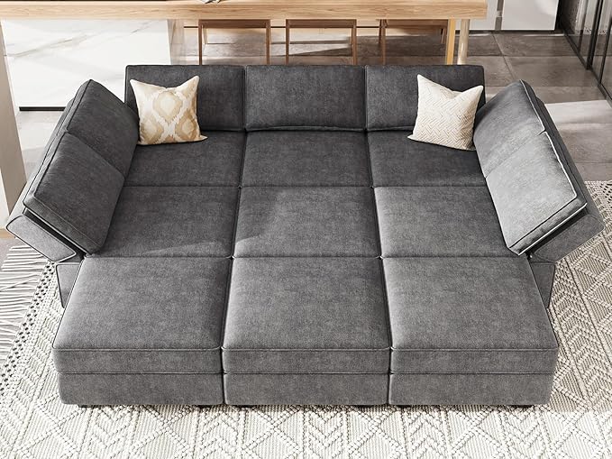 Modular Sectional Sofa Modular Sleeper Couch Convertible Sectional