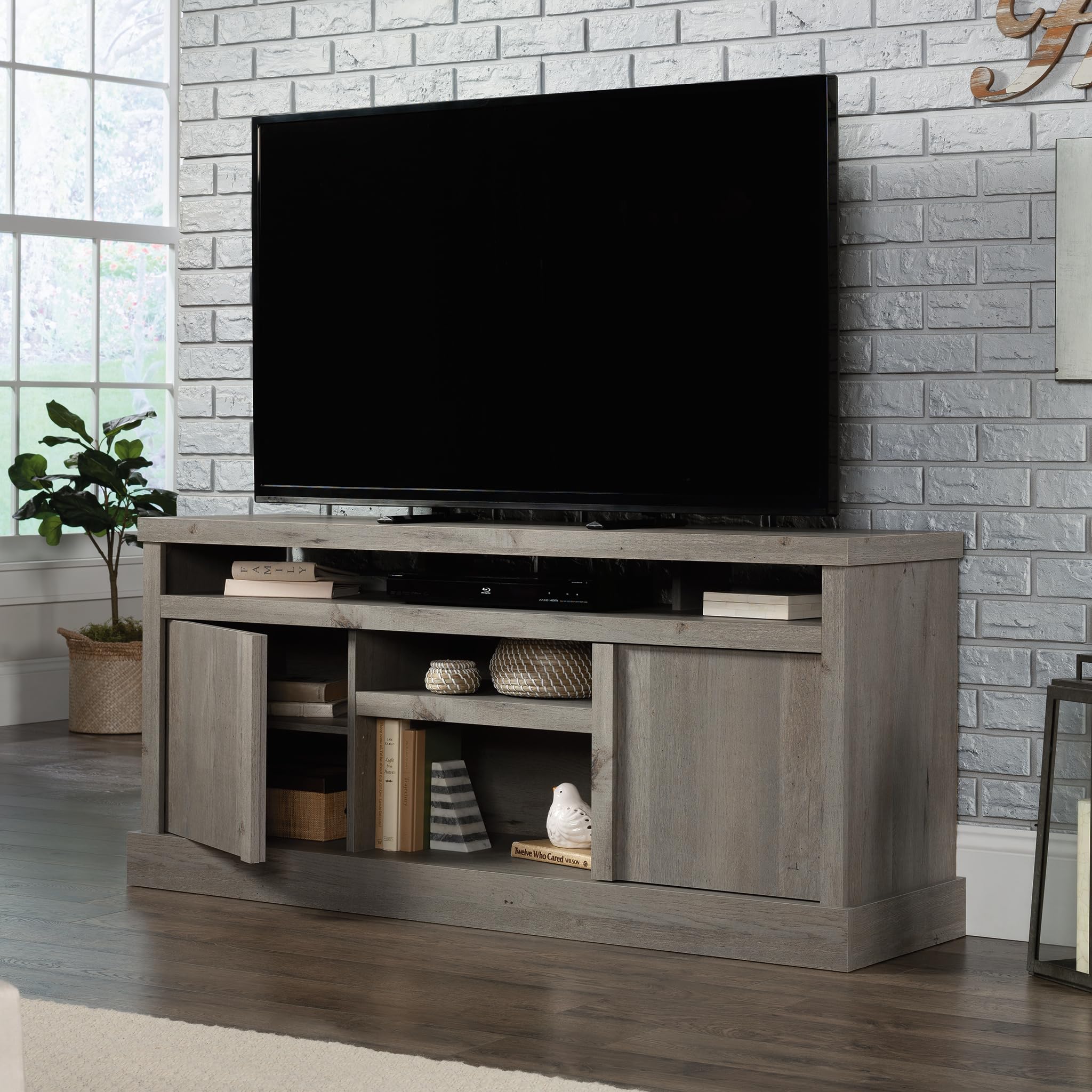 Cannery Bridge Credenza, Mystic Oak Finish