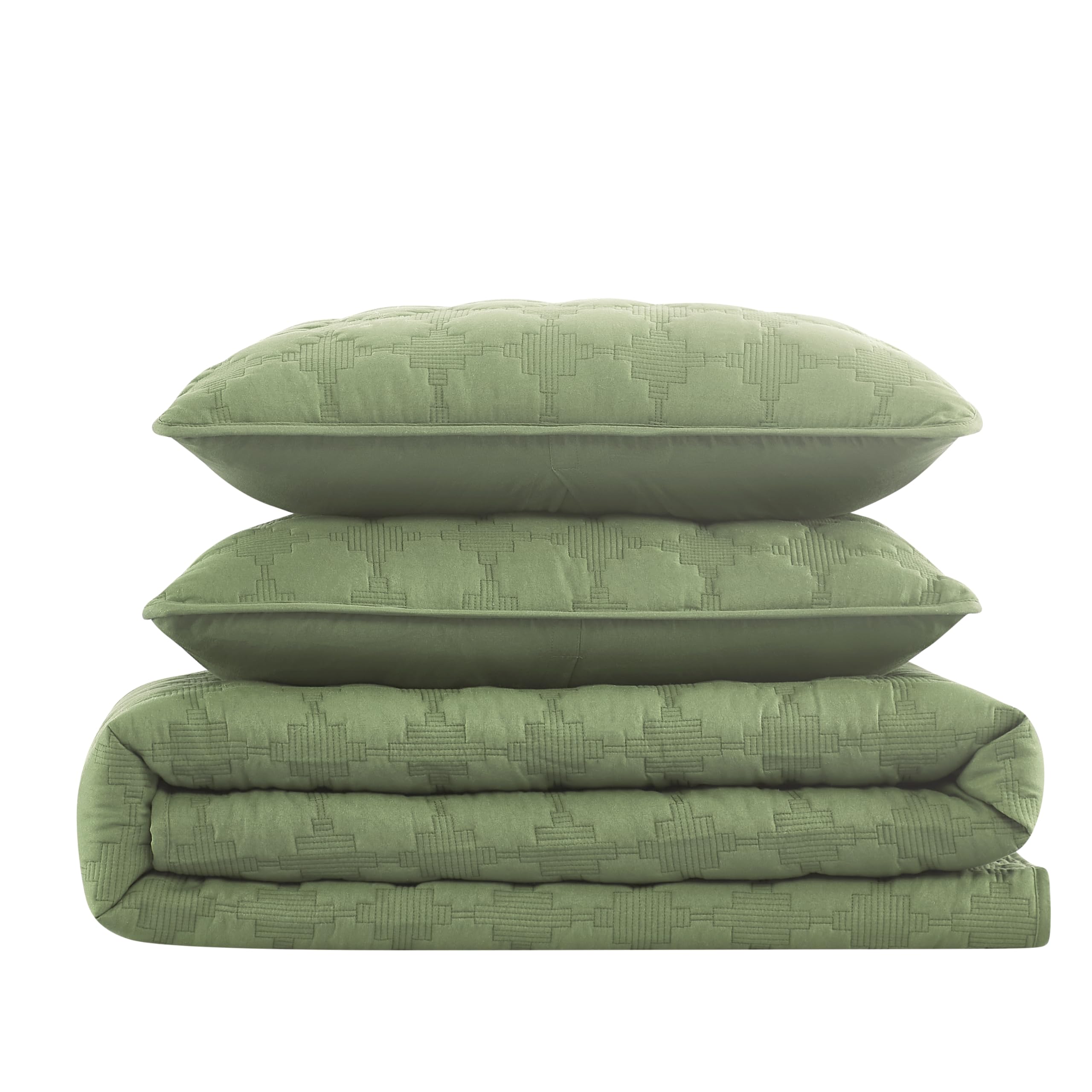 Quilt Oversized California Cal King Size Bedding Sets with Pillow Sham