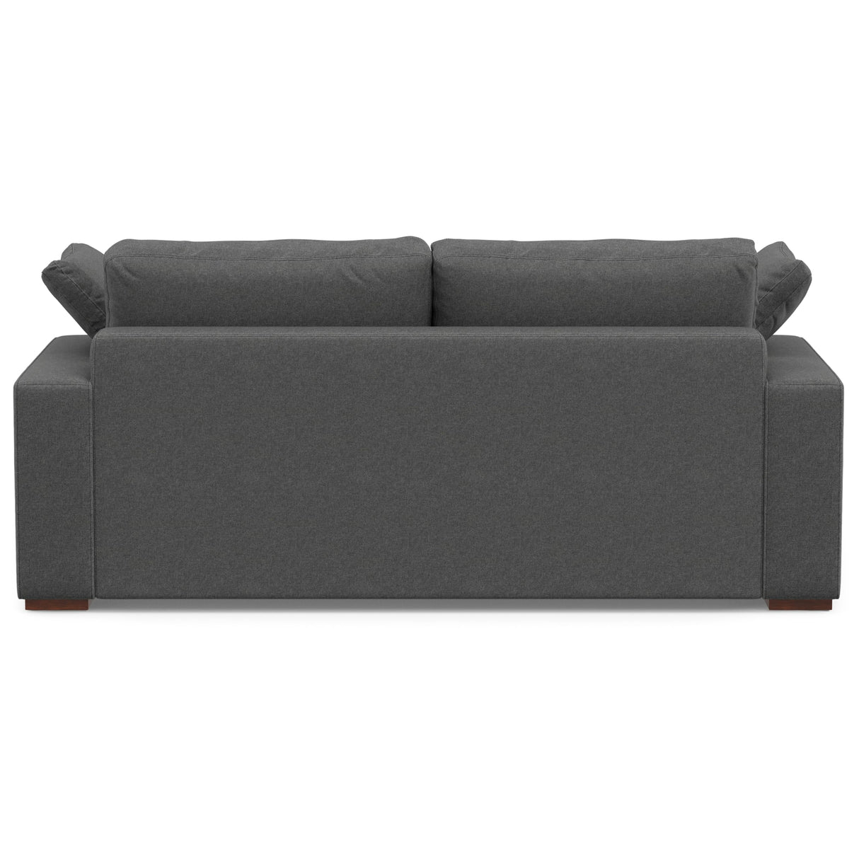Charlie Sofa in 100% Recycled Polyester Tightly Woven Performance Fabric, Pebble Grey,