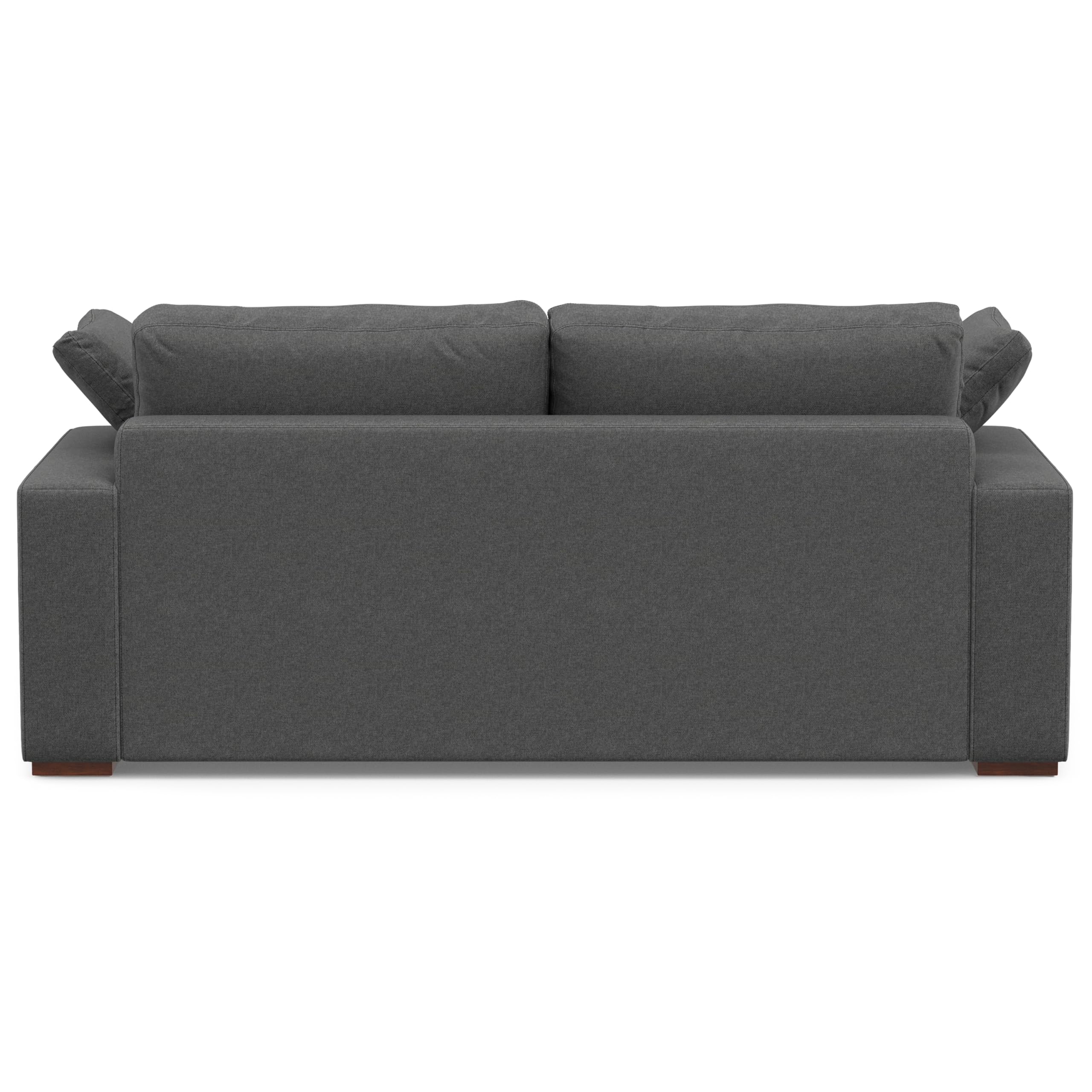 Charlie Sofa in 100% Recycled Polyester Tightly Woven Performance Fabric, Pebble Grey,