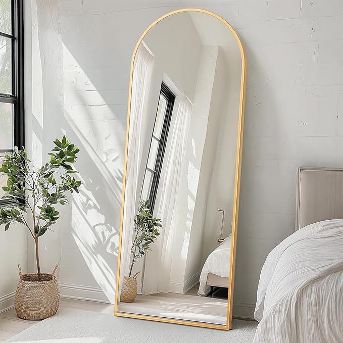 Arched Full Length Mirror  Full Body Floor Mirror