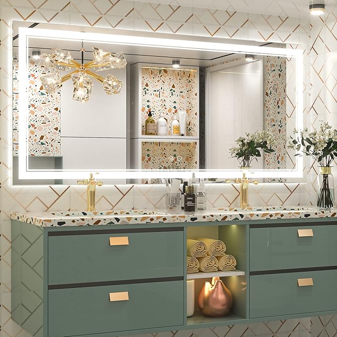 LED Bathroom Mirror Large Bathroom Mirror