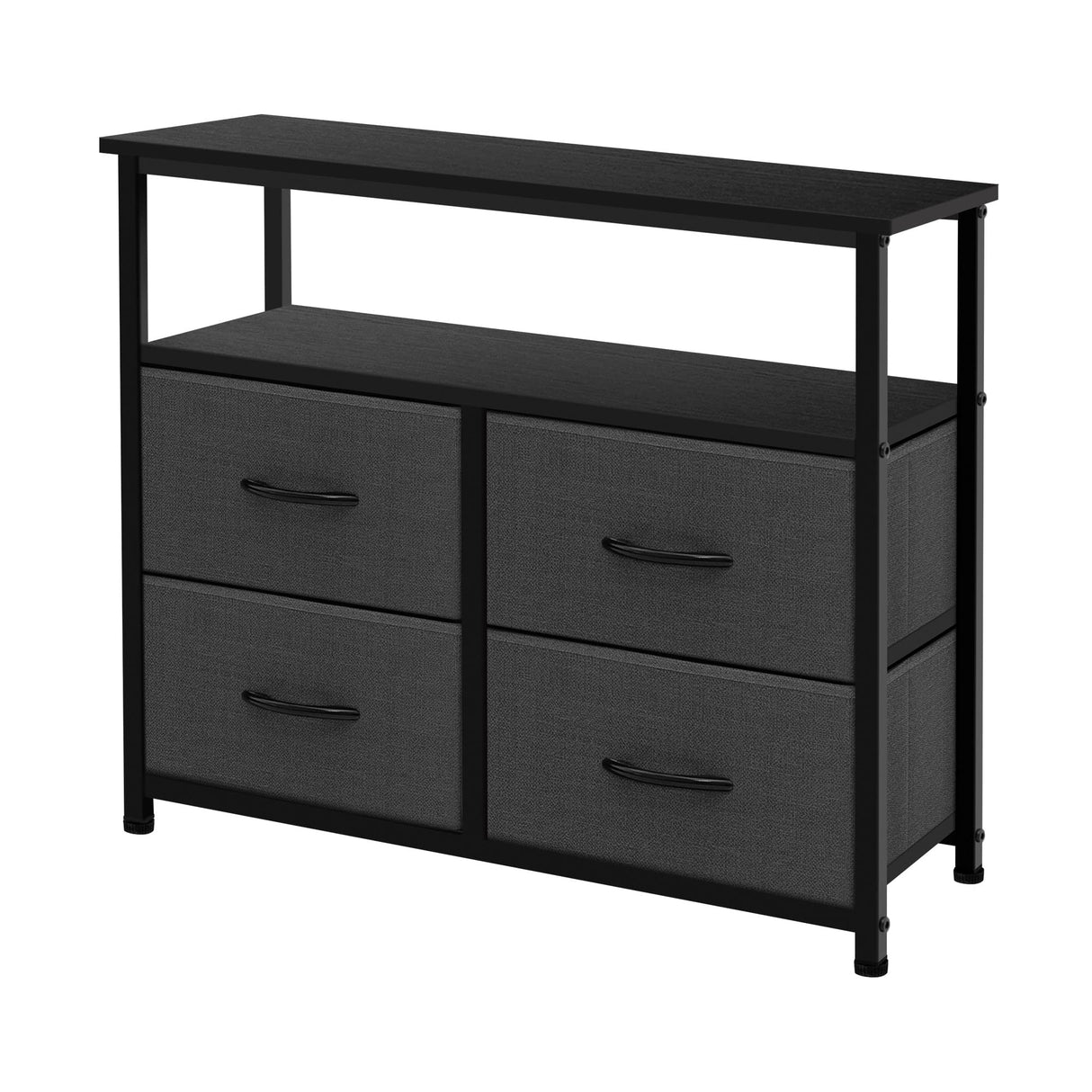 Concept Dresser with Shelves-Storage Chest for Bedroom, Living Room, Hallway, Closet
