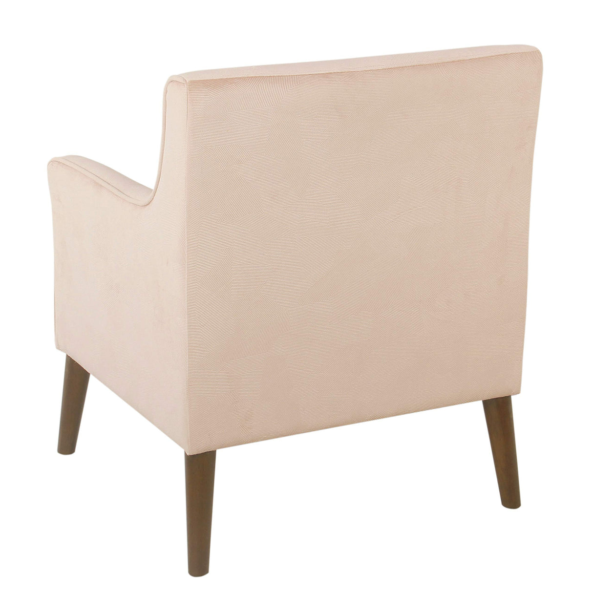 Davis Mid-Century Accent Chair, Pink