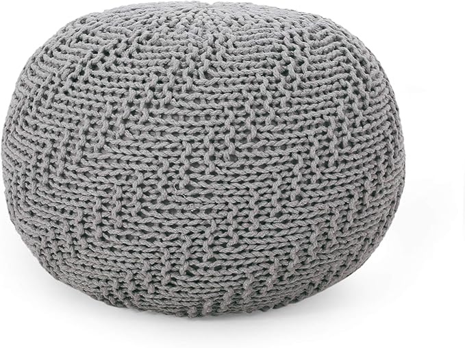 Home Pouf, Yellow