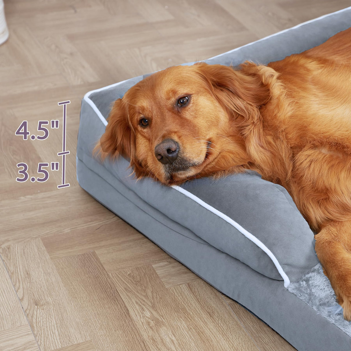 Orthopedic Dog Beds for Extra Large Dogs, Waterproof Dog Beds