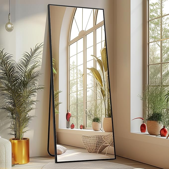Arched Full Length Mirror  Full Body Floor Mirror