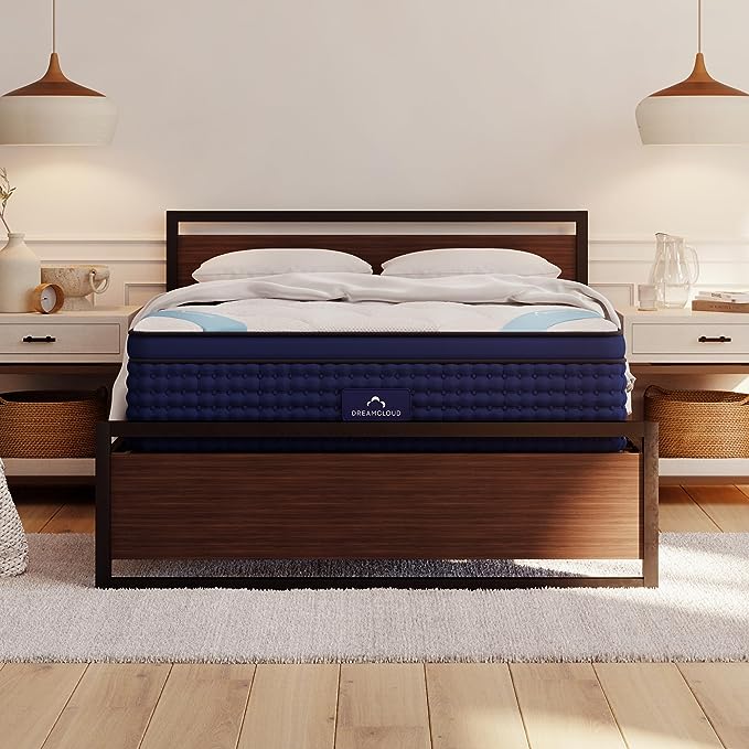 Premier Rest 16" Cal King Mattress - Luxury Hybrid Memory Foam