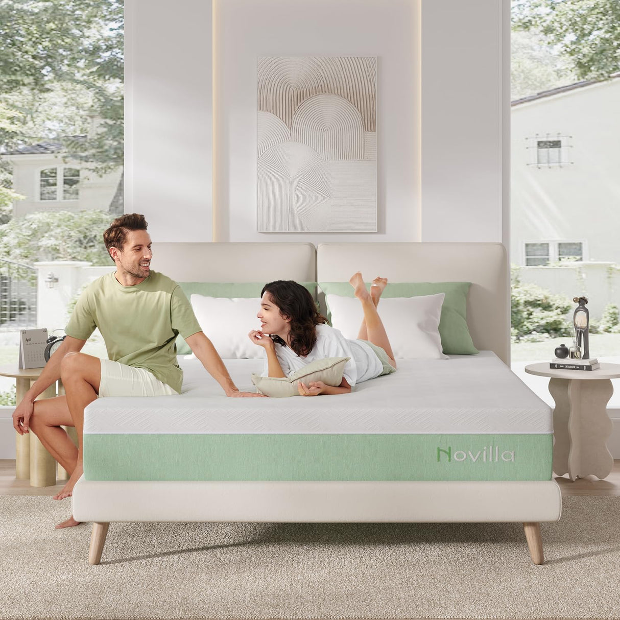 Mattress Queen Size,12 Inch Gel Memory Foam Mattress in a Box for Cool Night & Motion Isolation