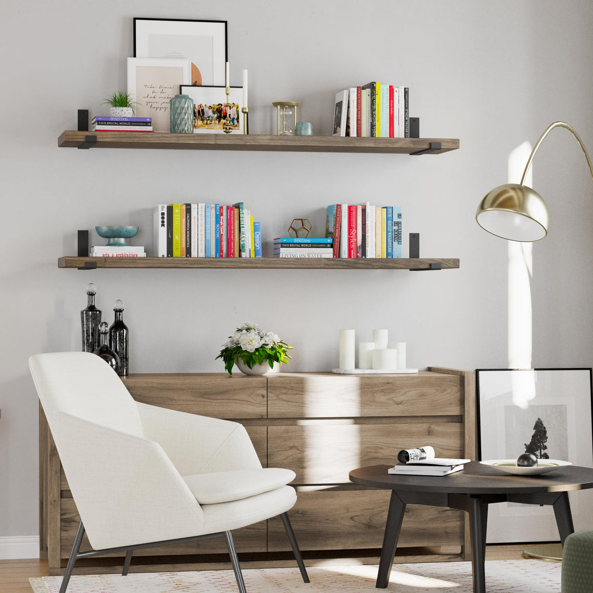 Forte Wooden Board 60" Long, 11.25'' Deep, 1.5" Thick