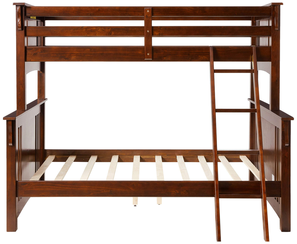 Concord Bunk Bed, Twin/Full, Dark Oak
