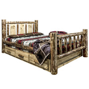 Glacier Country Collection Full Bed Daybed, Stain & Clear Lacquer Finish