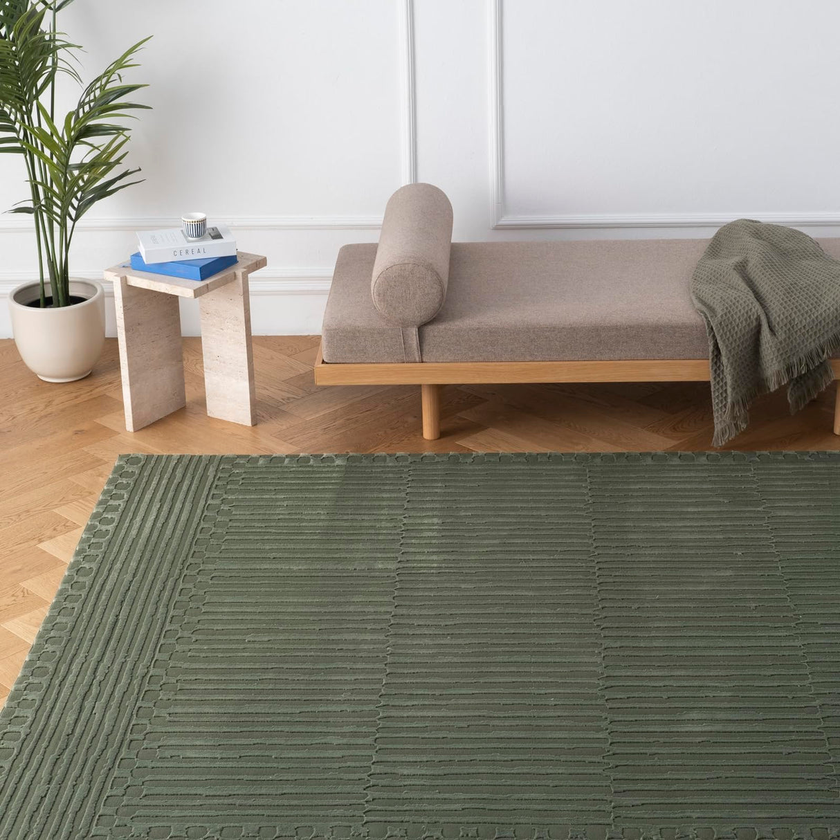 Rugs Soloba 8'x10’ Washable Area Rug for Living Room Bedroom