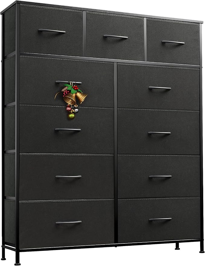 Dresser for Bedroom, Fabric Dresser Storage Tower