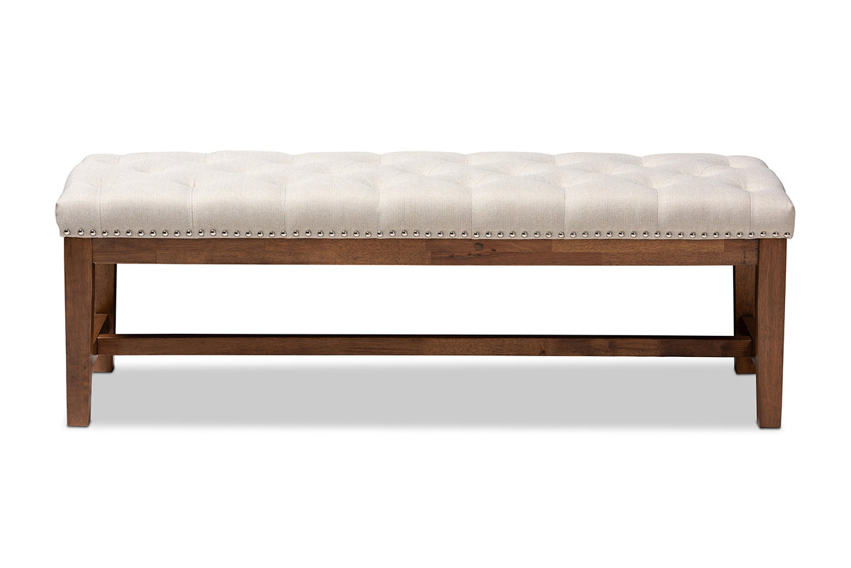 Louisa Bench, Light Beige