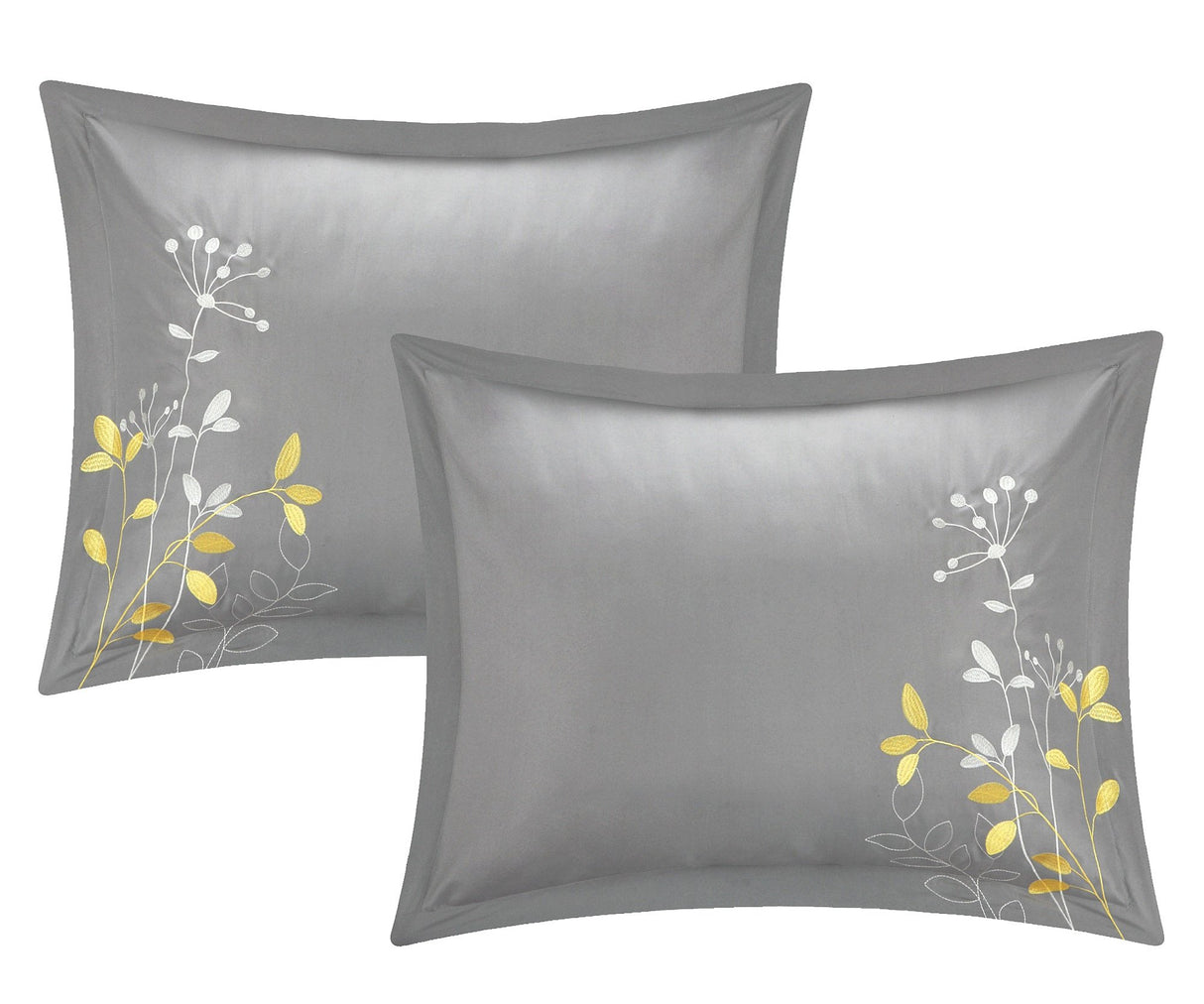 Bliss Garden Set, Queen (Comforter), Yellow