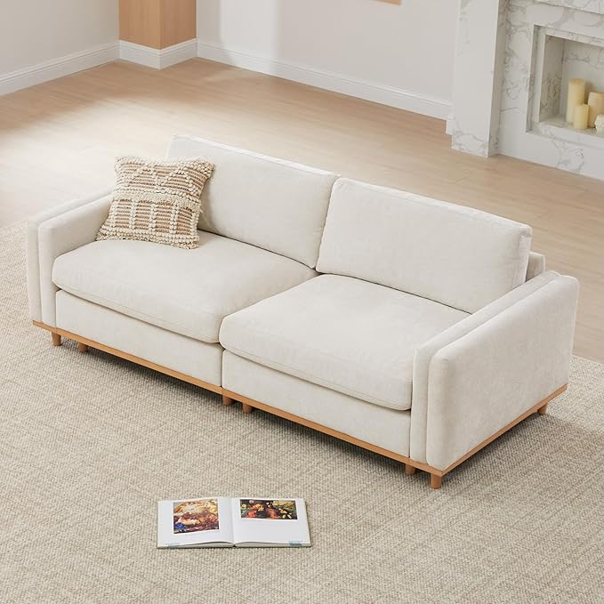 Large Luxury L Shape Convertible Sectional Modular Sofa