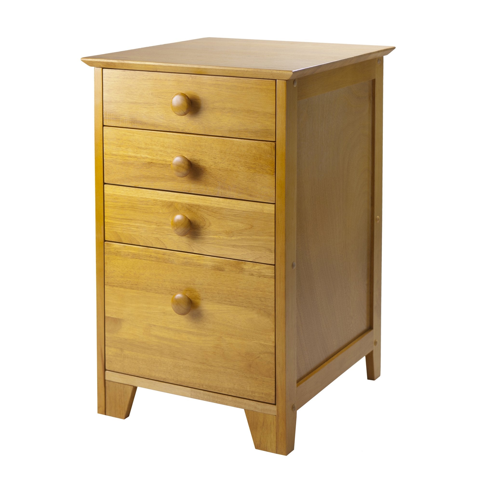 Studio File Cabinet, Honey