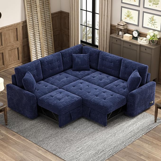 Pull Out Couch Sectional Sleeper Sofa Couch