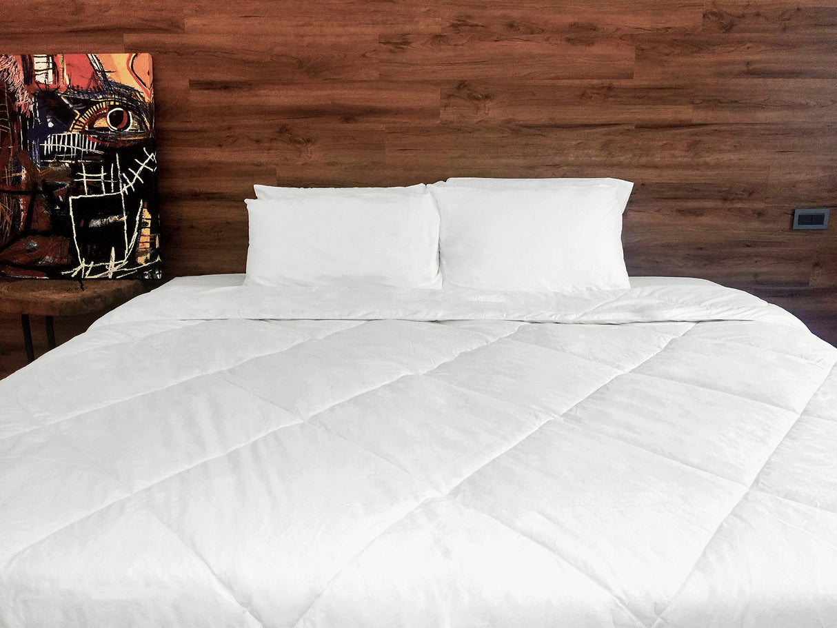 Alternative Duvet Comforter 100% Peruvian Alpaca Wool Fill - All-Season Hypoallergenic Thermal Control - All natural sustainable, King/Cal King