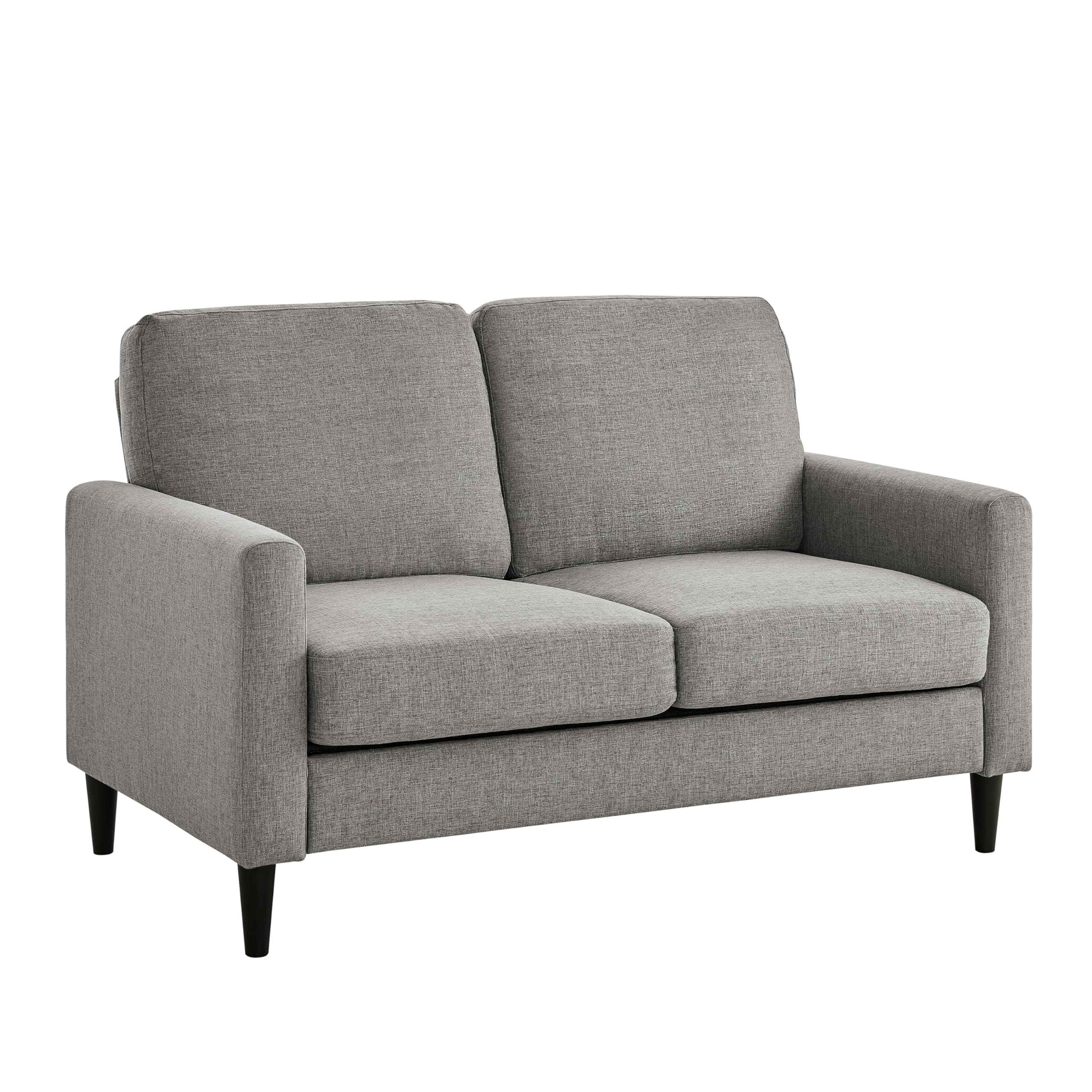 Dorel Living DHP Dorel Living Beckie Loveseat, Gray Love Seats