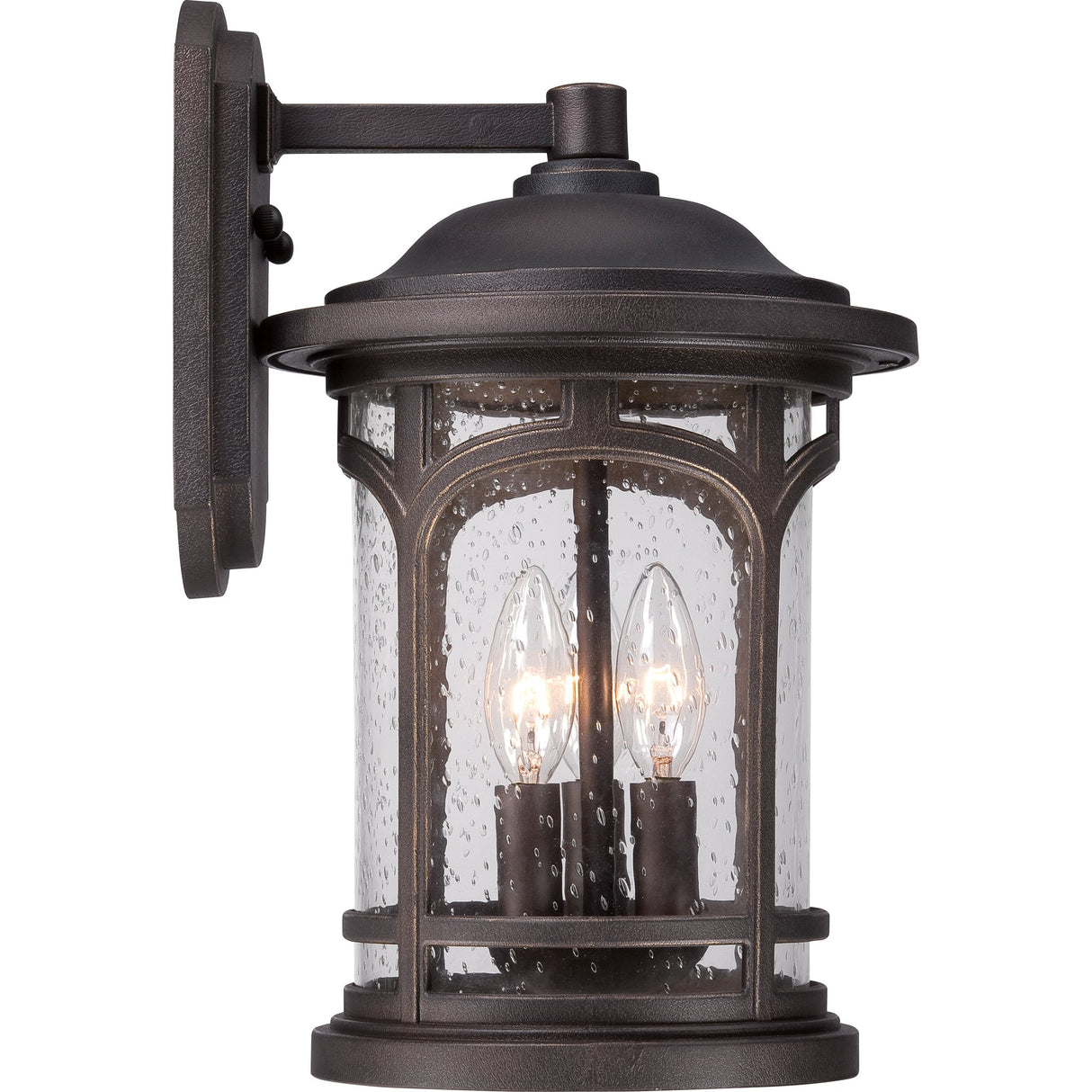 Coastal Armour MBH8409PN Marblehead Outdoor Wall Sconce, 3-Light 180 Total Watts, 15" H x 9" W