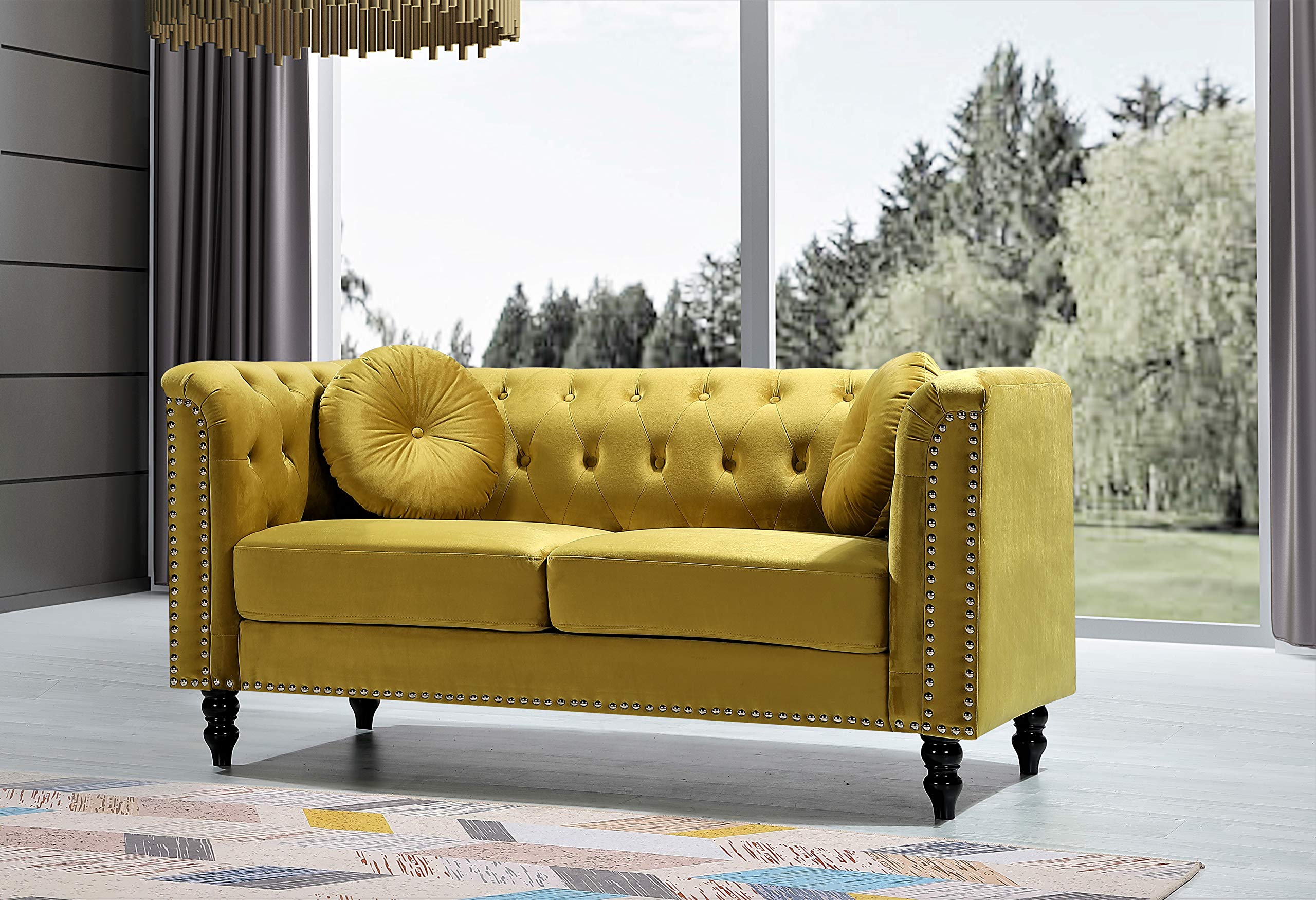 S5612-LV Sofas, Strong Yellow