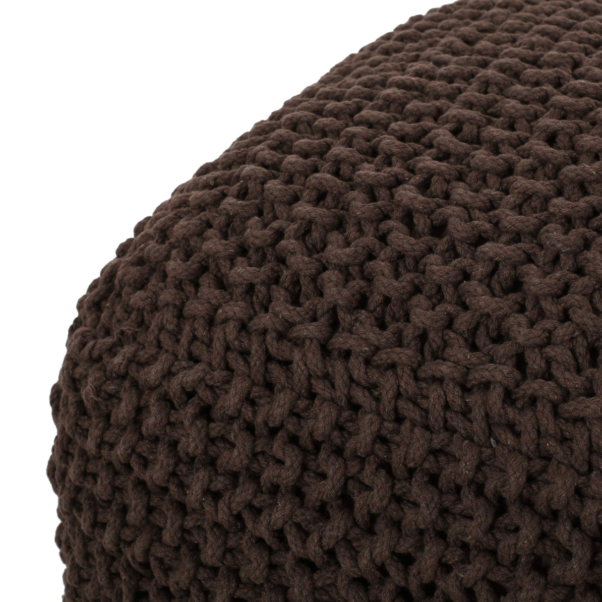 Home Pouf, Brown