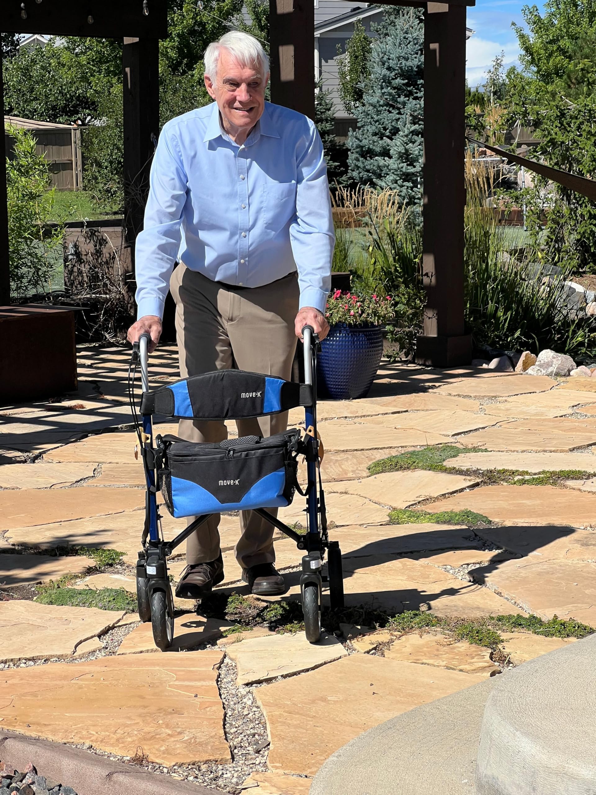 Fits Airplanes Overhead bin, All Terrain, Light-Weight Rollator Walker