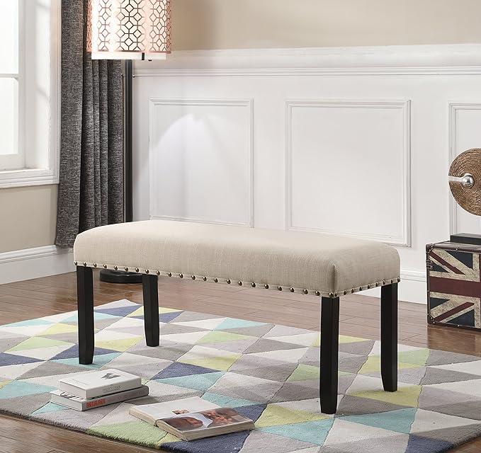 Biony Fabric Dining Bench