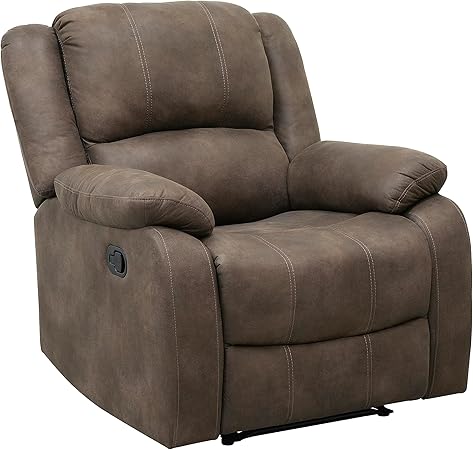 LoungeNest Transitional Wall Hugger Recliner – Waterfall Back
