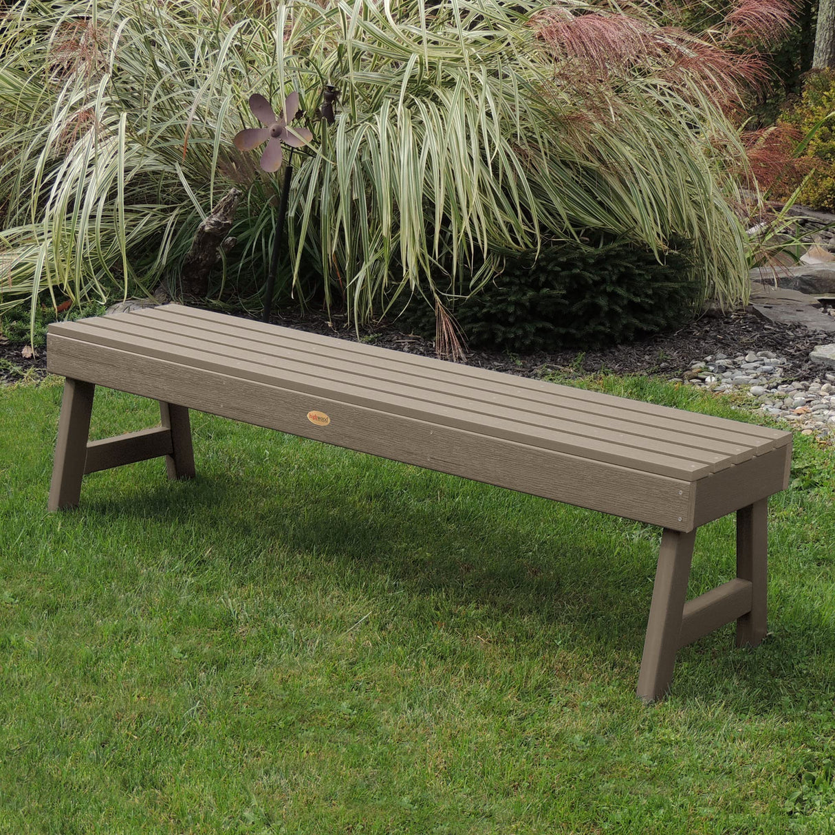 Weatherly Picnic Bench, 5ft, Woodland Brown