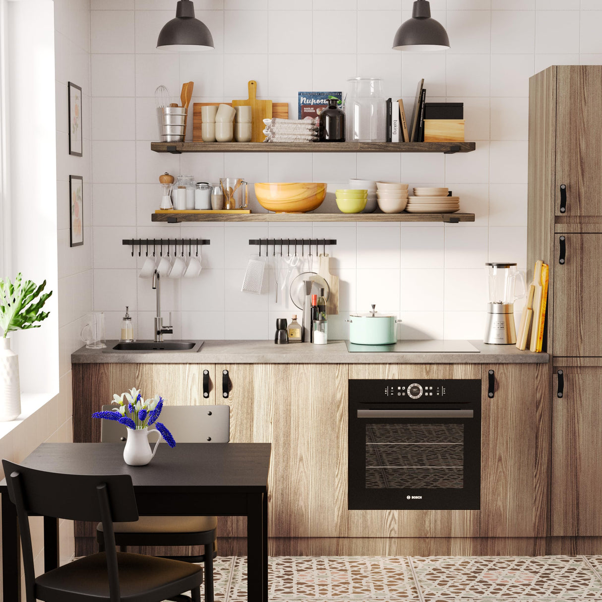 Forte Wooden Board 60" Long, 11.25'' Deep, 1.5" Thick