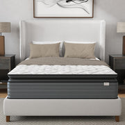 Isabella Hybrid Pillow Top King Mattress, Medium Firm Support