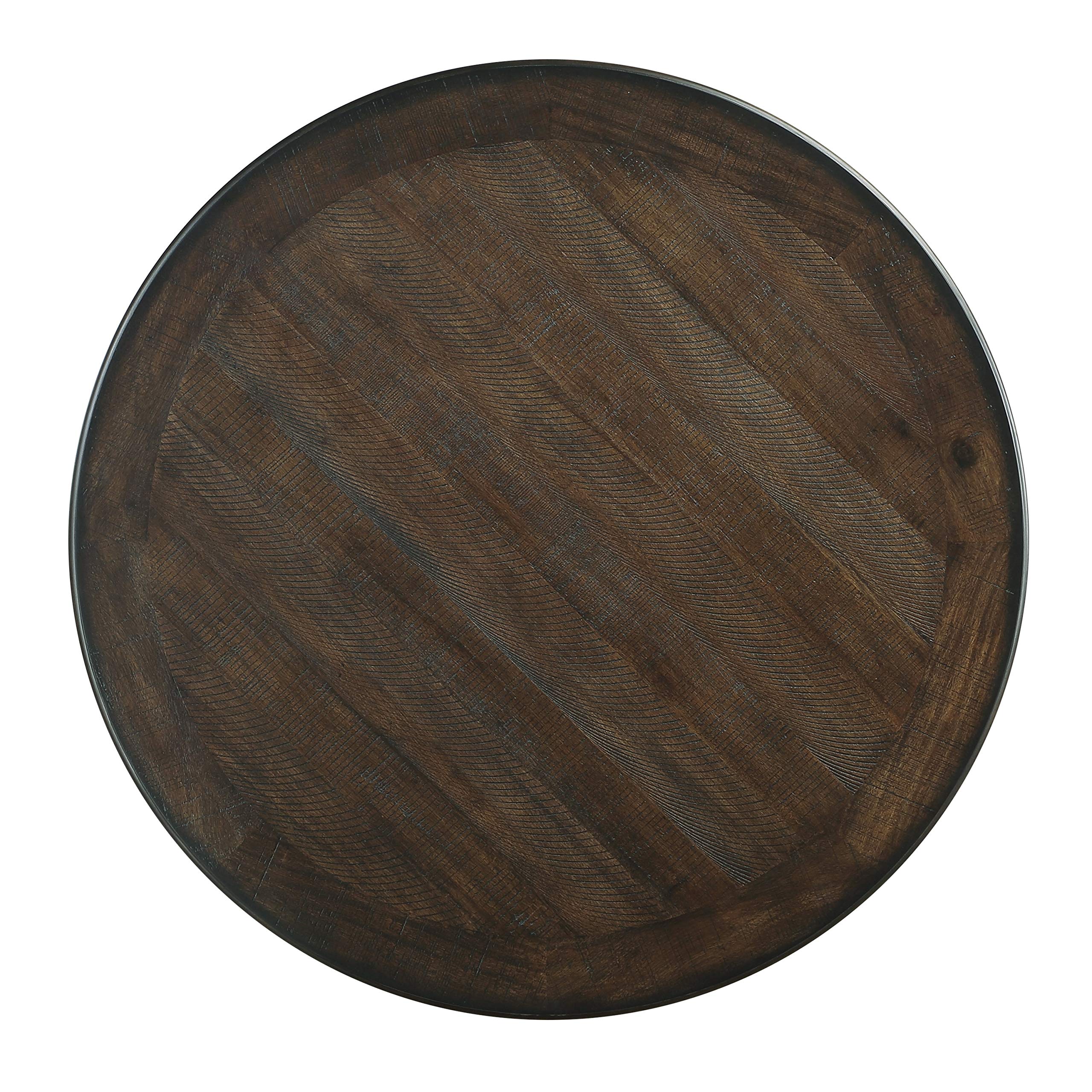 Counter Height Dining Set, Brown/Black