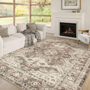 9x12 Area Rug - Stain Resistant Washable Rug, Anti Slip Backing Rugs for Living Room,