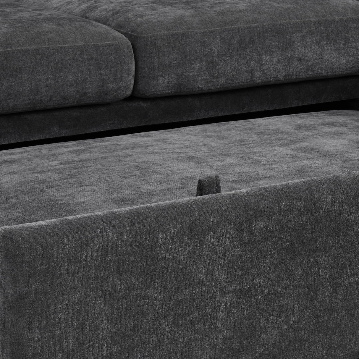 125" Pull Out Sleeper Sofa Bed with 2 Back Pillows,Oversized L-Shaped Sectional