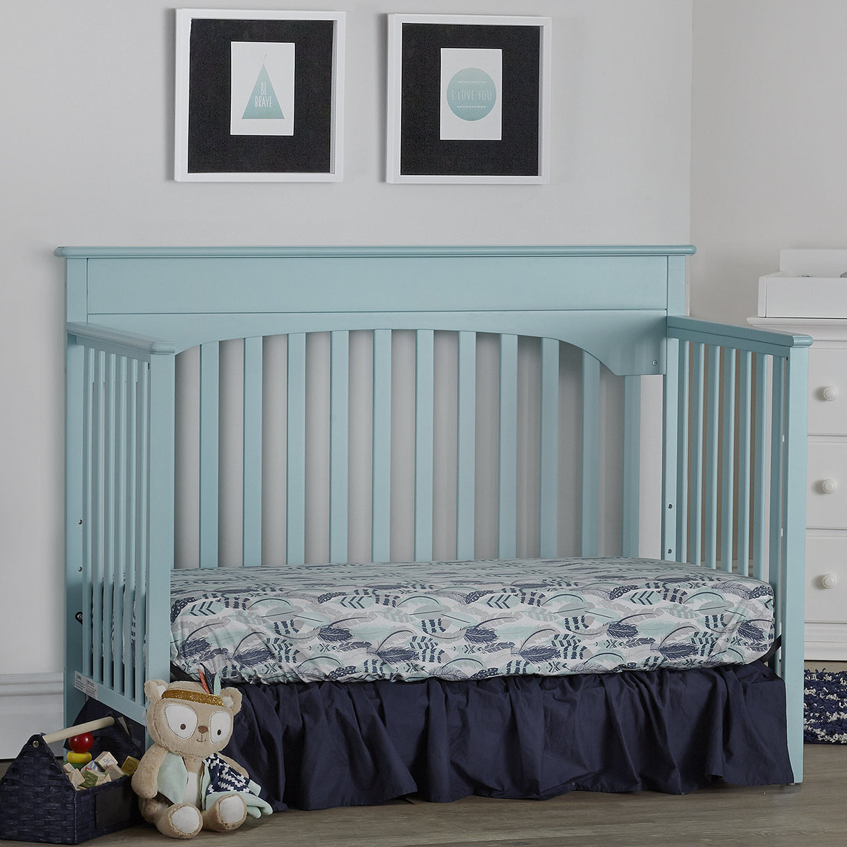 Harley 3-in-1 Crib, Mint