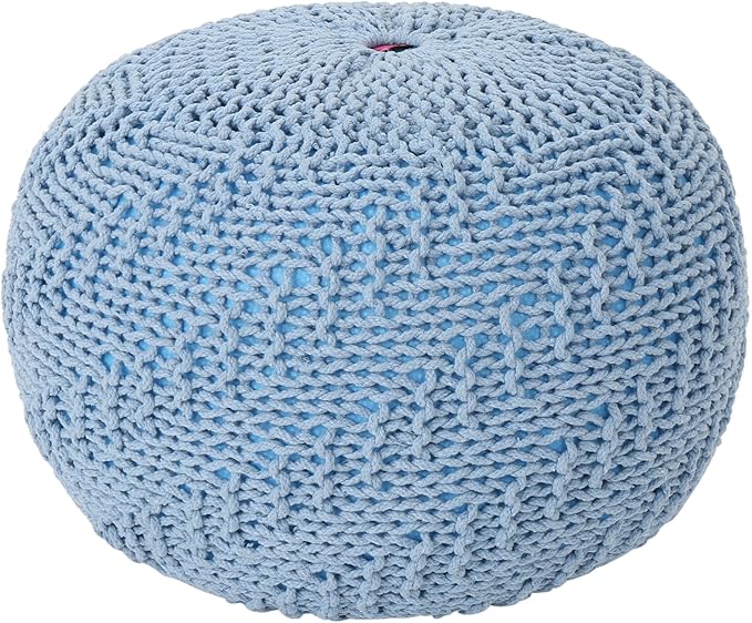 Home Pouf, Yellow