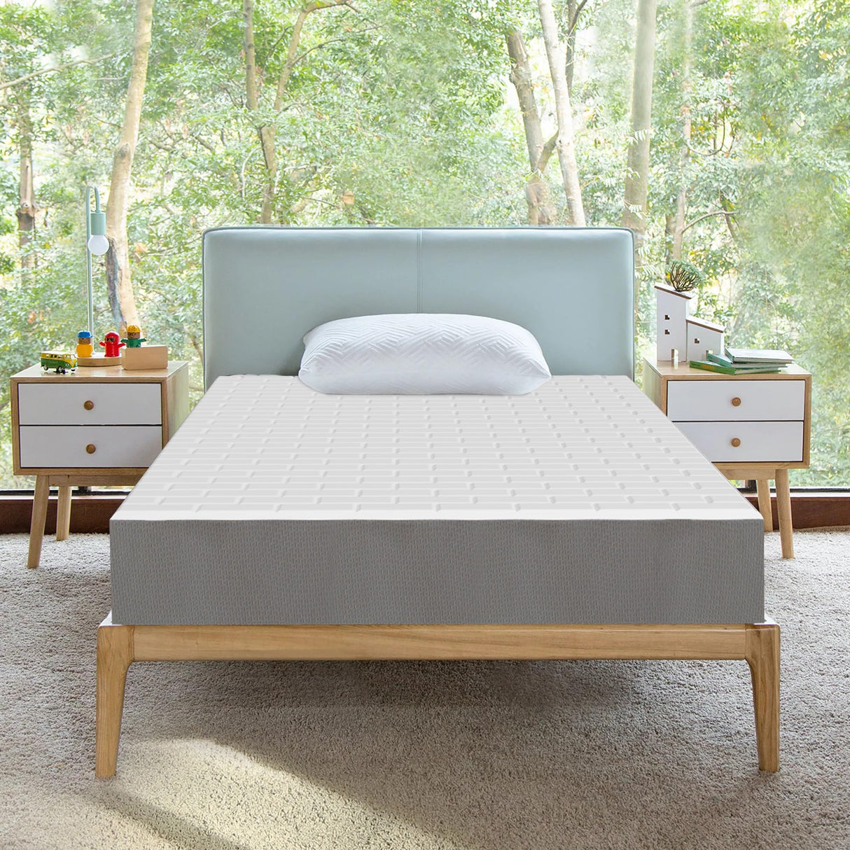 7-Inch Medium Firm High Density Foam Mattress, Comfortable Mattress