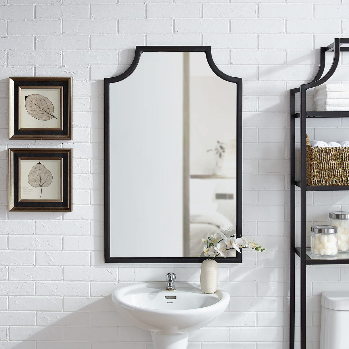 Aimee Wall Mirror - Oil Rubbed Bronze Frame