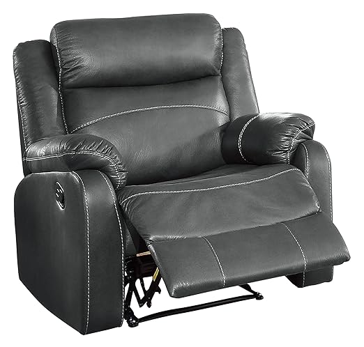 70" Microfiber Double Reclining Loveseat W, Dark Brown