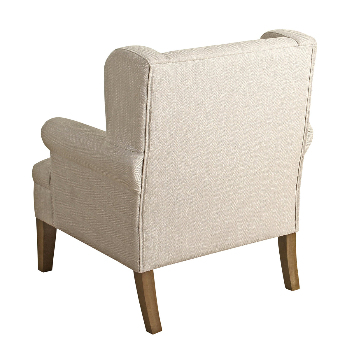 Emerson Wingback Accent Chair, Cream Small