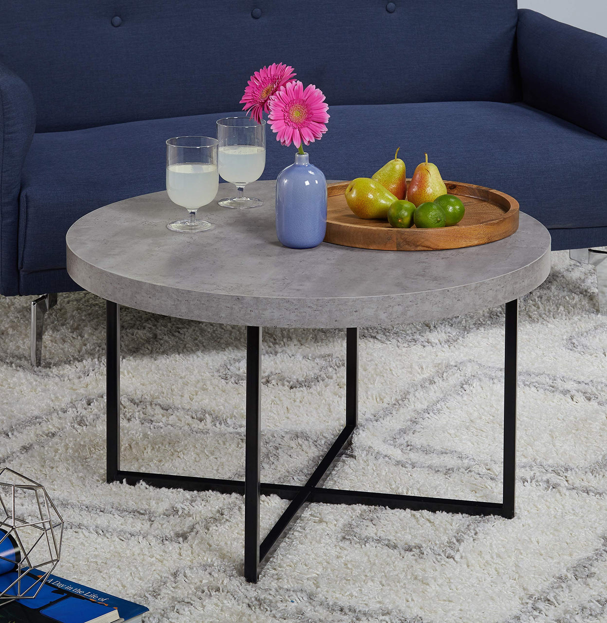 Target Marketing Systems Era Series Round Metal Base