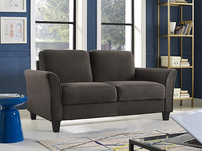 Austin Loveseat, Light Slate Grey