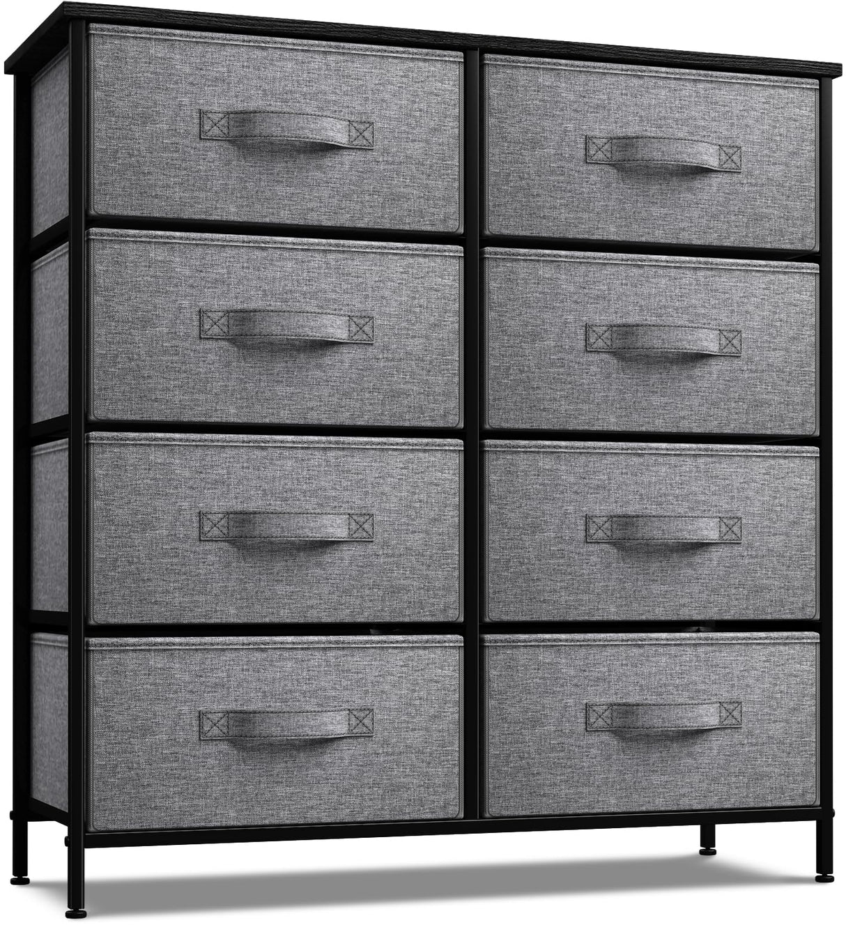 Dresser with 8 Drawers - Chest Organizer Unit