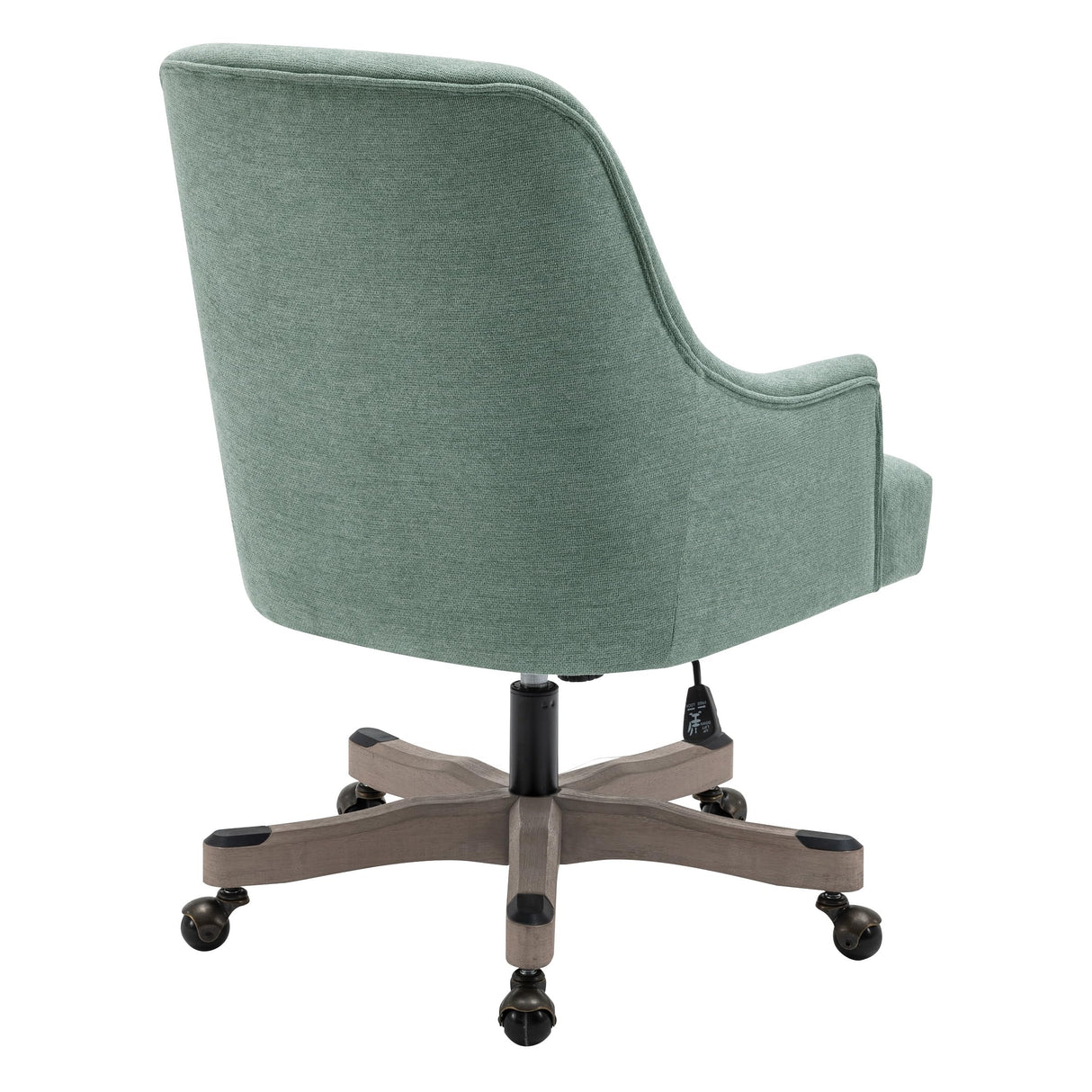 Bradwell Adjustable Swivel Office Chair - Mint Fabric